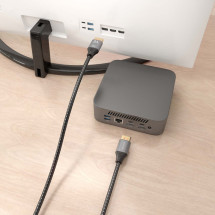 foto de CABLE AISENS DISPLAYPORT V2.1 16K@60HZ 80GBPS DP/M-DP/M NEGRO 2.0M