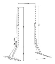 foto de SOPORTE AISENS MESA ECO PARA MONITOR/TV 50KG DE 32-80 NEGRO