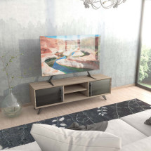 foto de SOPORTE AISENS MESA ECO PARA MONITOR/TV 50KG DE 32-80 NEGRO