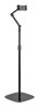 foto de SOPORTE AISENS SUELO UNIVERSAL AJUSTABLE (3 PIVOTES) TABLET NEGRO