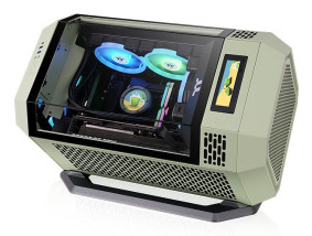 foto de KIT DE SOPORTE DE CAJA THERMALTAKE TOWER 250 VERDE MATCHA