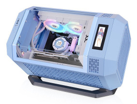foto de KIT DE SOPORTE DE CAJA THERMALTAKE TOWER 250 AZUL HYDRANGEA