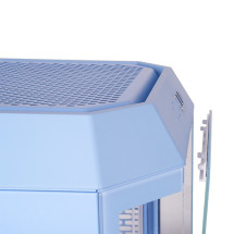 foto de CAJA GAMING THERMALTAKE MINI-ITX TOWER 250 2XVENT 120MM SNFUENTE AZUL HYDRANGEA