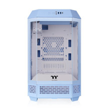 foto de CAJA GAMING THERMALTAKE MINI-ITX TOWER 250 2XVENT 120MM SNFUENTE AZUL HYDRANGEA