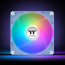 foto de VENTILADOR INVERSO CAJA THERMALTAKE CT120 ARGB 2XVENT AZUL HYDRANGEA