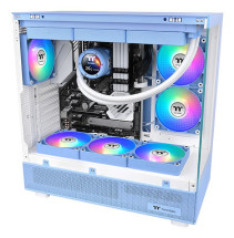 foto de VENTILADOR INVERSO CAJA THERMALTAKE CT120 ARGB 2XVENT AZUL HYDRANGEA