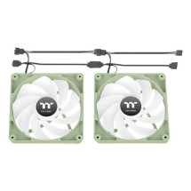 foto de VENTILADOR CAJA THERMALTAKE CT120 ARGB 2XVENT AZUL HYDRANGEA