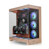 foto de CAJA THERMALTAKE CTE E550 TG MID TOWER 2XUSB 3.0 1XUSB-C SN FUENTE GRAVEL SAND