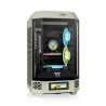 foto de CAJA THERMALTAKE MINI-ITX TOWER 250 2XVENT 120MM SN FUENTE VERDE MATCHA