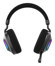 foto de AURICULAR GAMING INALAMBRICO VORTEX ARGB BLUETOOTH 5.4  LINE IN 3.5MM