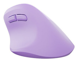 foto de RATON NATEC CRAKE 2 VERTICAL DIESTRO DUAL 2400 DPI LAVANDA BLUETOOTH PILAS