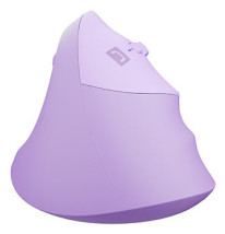 foto de RATON NATEC CRAKE 2 VERTICAL DIESTRO DUAL 2400 DPI LAVANDA BLUETOOTH PILAS