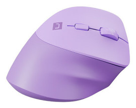 foto de RATON NATEC CRAKE 2 VERTICAL DIESTRO DUAL 2400 DPI LAVANDA BLUETOOTH PILAS