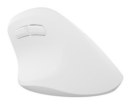 foto de RATON NATEC CRAKE 2 VERTICAL DIESTRO DUAL 2400 DPI BLANCO BLUETOOTH PILAS