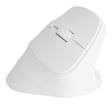 foto de RATON NATEC CRAKE 2 VERTICAL DIESTRO DUAL 2400 DPI BLANCO BLUETOOTH PILAS