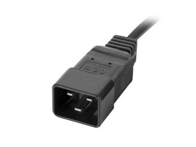 foto de REGLETA LANBERG 1U 16A RACK 19 8X SOCKET IEC C13 NEGRO 2M