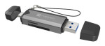 foto de LECTOR DE TARJETAS NATEC SCARAB 3 USB 3.1 GEN 1 USB-A + USB-C SD/MICRO SD