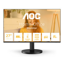 foto de MONITOR AOC 27 IPS QHD 100HZ USB-C REG ALT MM