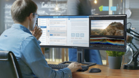 foto de MONITOR PHILIPS 45 CURVO SUPERWIDE 32:9 CON
