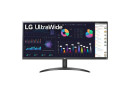 foto de MONITOR LG 34WQ500-B 34 ULTRAWIDE FULL HD 5MS NEGRO HDMI DP REGULABLE
