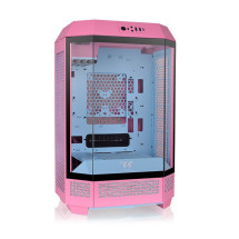 foto de CAJA THERMALTAKE THE TOWER T300 M-ATX 2XUSB 3.0 SIN FUENTE BUBBLE PINK