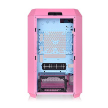 foto de CAJA THERMALTAKE THE TOWER T300 M-ATX 2XUSB 3.0 SIN FUENTE BUBBLE PINK