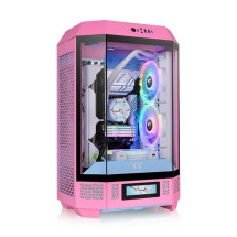 foto de CAJA THERMALTAKE THE TOWER T300 M-ATX 2XUSB 3.0 SIN FUENTE BUBBLE PINK