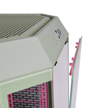foto de CAJA THERMALTAKE THE TOWER T300 M-ATX 2XUSB 3.0 SIN FUENTE VERDE MATCHA