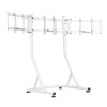 foto de SOPORTE PARA 3 MONITORES DE 32 THERMALTAKE TRIPLE RACING BLANCO