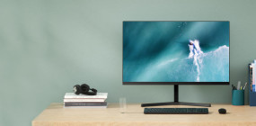 foto de MONITOR XIAOMI MI DESKTOP 1C 23,8 LED FHD 6MS 60HZ NEGRO