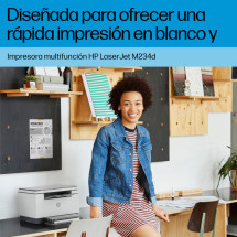 foto de IMPRESORA HP MULTIFUNCION LASER MONOCROMO M234d