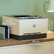 foto de HP LaserJet Pro 3202dn Color Impresora, Solo Ethernet; A doble cara