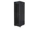 foto de ARMARIO LANBERG RACK 19 42U 600X1000 FLAT PACK V2 PUERTA MESH CON LCD NEGRO