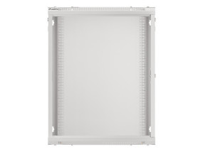 foto de ARMARIO LANBERG MURAL RACK 19 15U 600X450 FLAT PACK V2 PUERTA CRISTAL GRIS