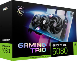 foto de TARJETA GRAFICA MSI RTX 5080 16GB GAMING TRIO OC