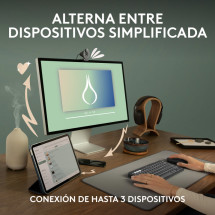 foto de RATON LOGITECH PEBBLE MOUSE M350S GRAFITO BLUETOOTH PILAS