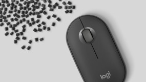 foto de RATON LOGITECH PEBBLE MOUSE M350S GRAFITO BLUETOOTH PILAS