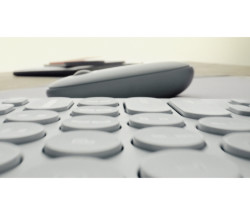 foto de RATON LOGITECH PEBBLE MOUSE M350S GRAFITO BLUETOOTH PILAS