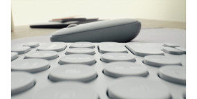 foto de COMBO TECLADO RATON LOGITECH QWERTY INALAMBRICO GRAFITO