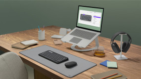 foto de COMBO TECLADO RATON LOGITECH QWERTY INALAMBRICO GRAFITO