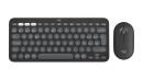 foto de COMBO TECLADO RATON LOGITECH QWERTY INALAMBRICO GRAFITO