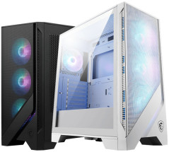foto de CAJA GAMING MSI MAG FORGE 320R AIRFLOW ATX RGB WHITE