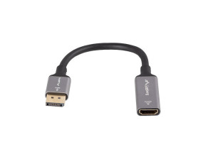 foto de ADAPTADOR LANBERG 8K DISPLAYPORT MACHO/HDMI HEMBRA 20CM