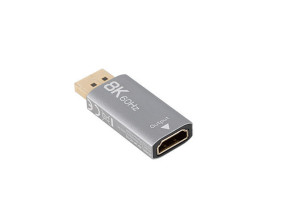 foto de ADAPTADOR LANBERG 8K DISPLAYPORT MACHO/HDMI HEMBRA