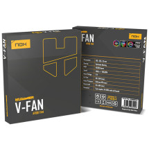foto de VENTILADOR NOX HUMMER V-FAN ARGB ESPEJO INFINITO 120MM