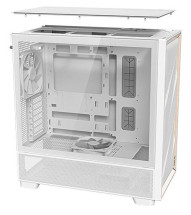foto de CAJA ANTEC FLUX ATX VENT 3X120MM 1X12OM REVERSE 1X140MM SIN FUENTE BLANCO