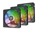 foto de VENTILADOR GENESIS OXAL 120 ARGB NEGRO PACK 3 UDS
