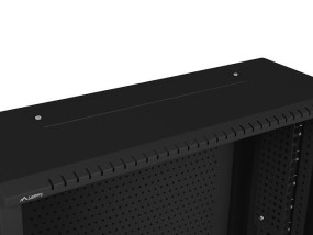 foto de ARMARIO LANBERG MURAL RACK 19 6U+3U/540X200 BAJO PERFIL NEGRO ENSAMBLADO