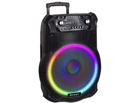 foto de ALTAVOZ KARAOKE TREVI XF 1600 KB 200W AMPLIF+AW+TROLLEY+MIC WIRELESS INCLUIDO