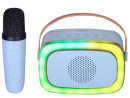 foto de ALTAVOZ KARAOKE TREVI XR 8A01 MINIPARTY SPKR+AW BLUE